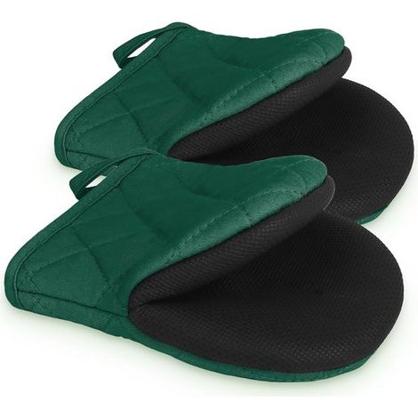 par de guantes cortos para horno，guantes de cocina de silicona resistentes al calor para horno de hasta 500 grados，asar a la parrilla
