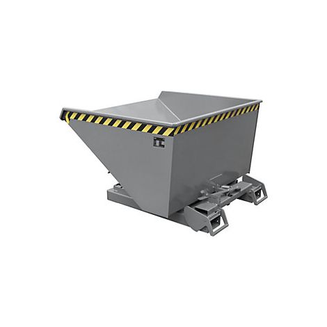 Volquete automático  capacidad 1,2 m³  gris RAL 7005 (1/2)