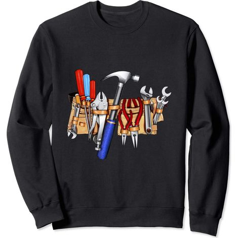 Outils à main Tournevis Clés à chocs Réparation Sweatshirt