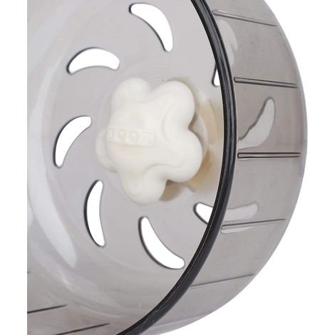 Tapis Roulant de Course pour Hamster, 13 cm/5.11 Pouces Belle Roue d'exercice de Course de Hamster en Plastique Petit Jouet pour Animal de Compagnie Jouet de Jeu de Course de Rat (1/5)
