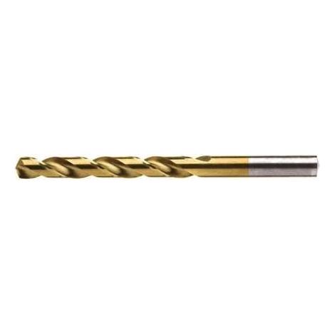 Punta trapano codolo cilindrico 10 pz HSS-TiN rettificata Ø 6,5 mm UT 10 PC22