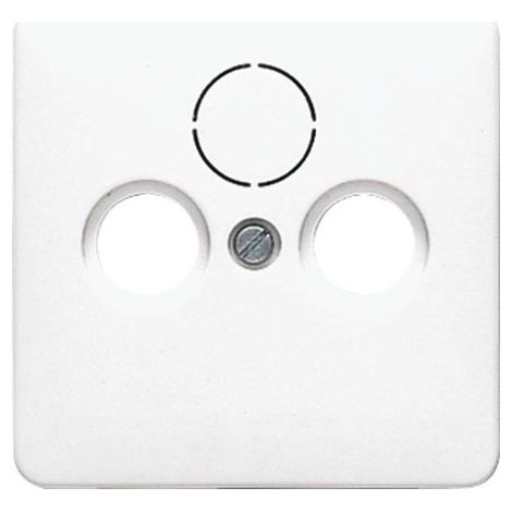 JUNG CD561SATSW ENJOLIVEUR POUR PRISE TV-FM-SAT UNIVERSELLE, NOIR, CD500