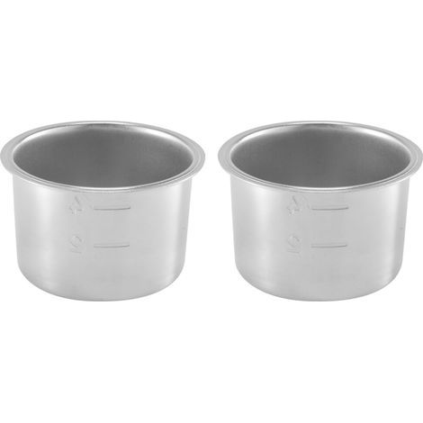 2 pièces 51mm 4 tasses filtre filtre remplacement panier pour café sans fond porte-filtre pour EC680 / EC685 espresso (1/5)