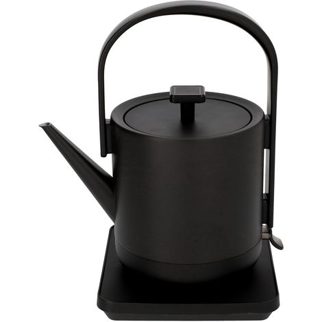 JVD - Bouilloire JVD Oriental 0,6L, base 360°, arrêt auto, acier inox 304 noir mat. - Matériel professionnel (1/5)