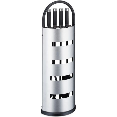 Ensemble de cheminée 5 pièces, ustensiles de cheminée avec pelle, brosse, pince et support, noir (1/5)