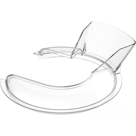 Pare-éclaboussures à tête inclinable pour bols KitchenAid de 4,5 à 5 pintes (séries Artisan et Classic) - Protection anti-éclaboussures pour bols en acier inoxydable, en verre et en céramique (1/5)