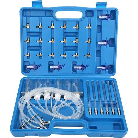 Kit adaptateur pour débitmètre diesel, détecteur d'injecteurs 6 cylindres, kit de test de fuite Common Rail, débitmètre (1/4)