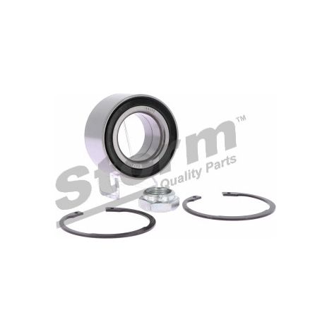 Kit de roulements de roue compatible VW, Seat 191 498 625 A