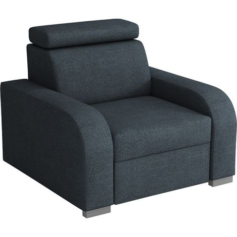 Sillón Ovos, Crown 15, 85x0x100cm, Tapiz, Patas: Plástico, Madera, 0