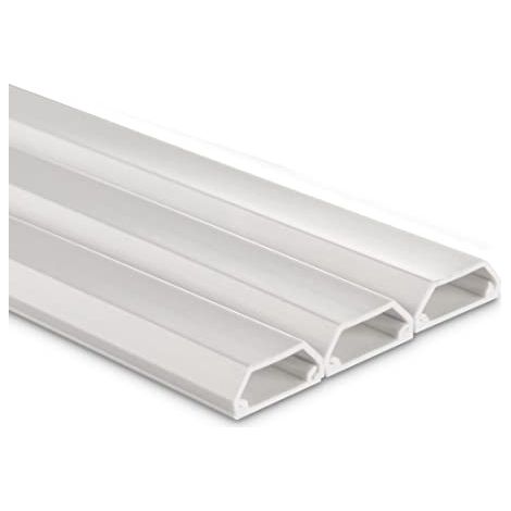 Moulure Hama cable duct angular capacité 3 câbles 100 cm