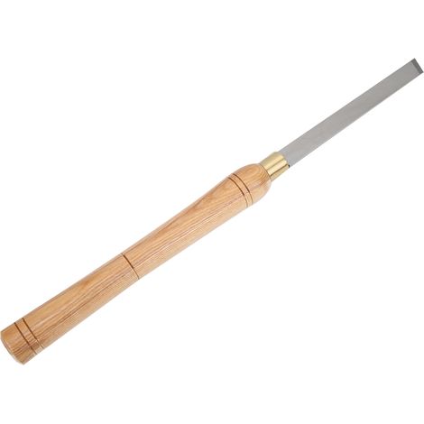 Drechselwerkzeug, HSS-Klinge, Hartholzgriff, Drechselmeißel, kleiner schräger Kopf, 15 mm (1/5)