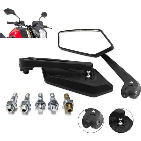 Rétroviseur universel KOSO pour motos, scooters, véhicules électriques et voitures - haute qualité.