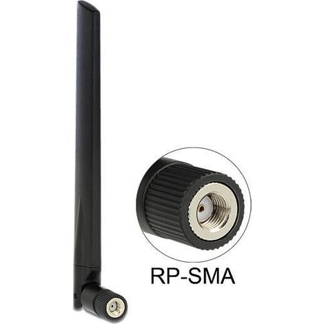 Antena Wi-Fi DeLOCK 88898 omnidireccional 5 dBi 182 mm (1/4)