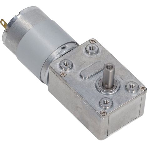 Hochpräziser rechteckiger Schneckengetriebemotor, 60 U/min, 24 V Gleichstrom (1/5)