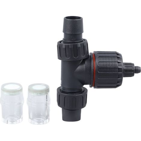 BelleRise - Difuseur CO2 aquarium – 3 voies 16 mm – Silencieux – pour plantes aquatiques