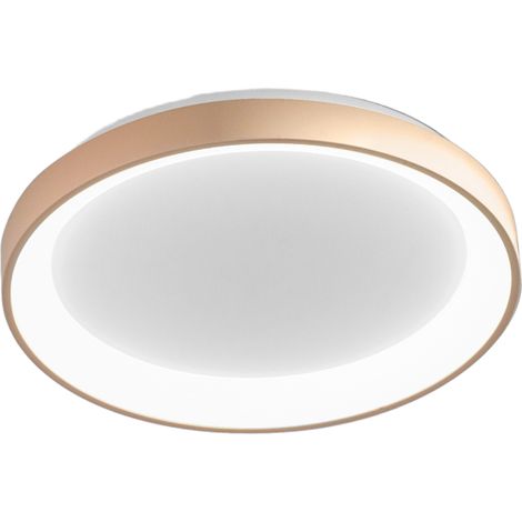 Lampada a soffitto Krizia P/P 30W 2500-2600lm 3000K-4000K in finitura New Beige - Plafoniera LED a luce diretta dimmerabile - Gea Luce (1/2)