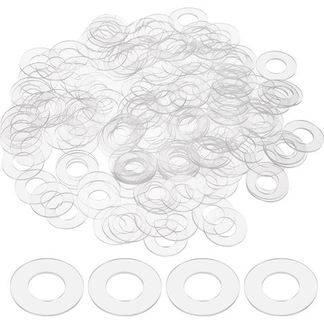 150 Pièces Rondelles Plates PVC De Remplacement Pour Tuyau D'Eau (1/5)