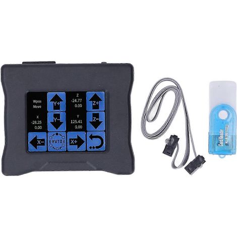 Module de commande hors ligne CNC 2025 avec écran tactile LCD pour fraiseuse à gravure 3 axes NO.9564 (1/5)