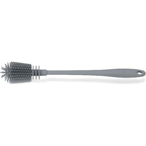 Kela Cepillo Susa silicona gris claro acero inoxidable