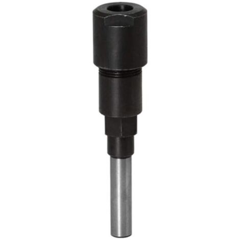Router Collet Extension Bit de routeur Extension de collet et rognage Découpage Machine de gravure Extender Porte-mandrin de travail du bois Fraise (8MM Shank) (1/4)