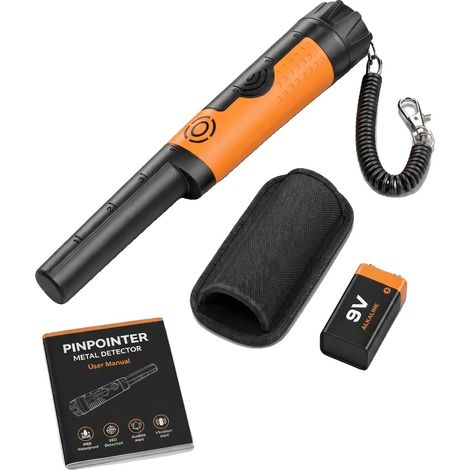 Metall-Detektor, 360° Erkennung, Wasserdichtes Design, Braun (1/2)