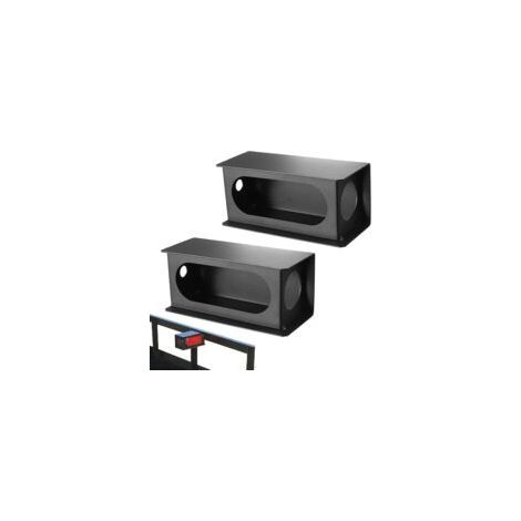 Convient aux protections de feux arrière de remorque Lntyq en 2 pièces – Boîtiers de feux ovales, Kits de feux arrière pour camions, Feux arrière étanches (1/2)