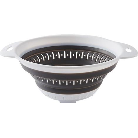 Panier de rangement cuisine pliable en silicone multifonctionnel pour fruits et légumes (1/5)