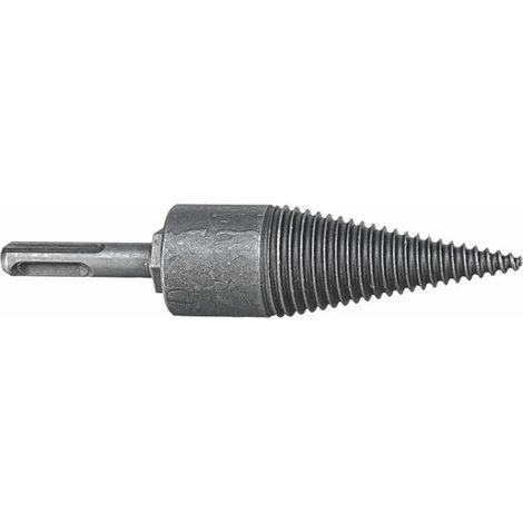 Fendage De Buches De Bois Marteau Electrique Perceuse-Fendeuse De Cone Fendage De Bois De Chauffage, Queue Ronde - Queue Ronde (1/5)