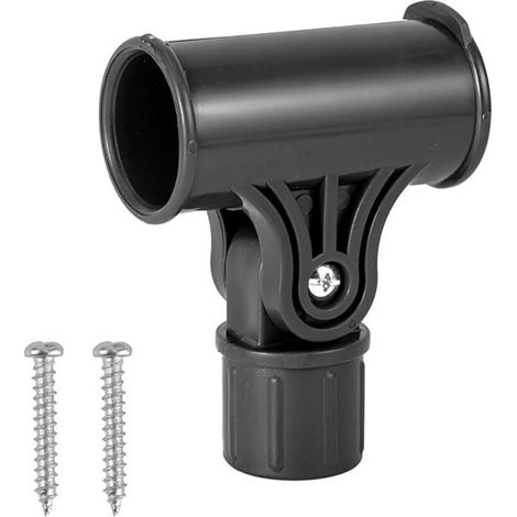 Support pivotant de type T pour pare-soleil - diamètre intérieur 43-44 mm, compatible avec un diamètre extérieur de tube coudé de 42 mm. (1/5)
