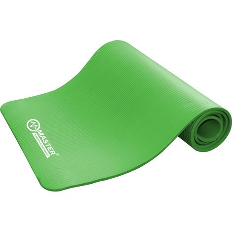 Esterilla de yoga Master Yoga NBR de 10 mm - 183 x 61 cm - Verde