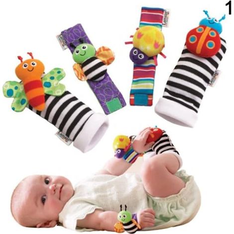 Jouets d'éveil pour bébés de 3 à 12 mois Jeux sensoriels pour nourrissons 1 (1/4)