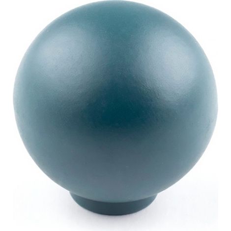 Bouton De Meuble, Modèle 308, En Abs Avec Finition Verte, ø28 Mm