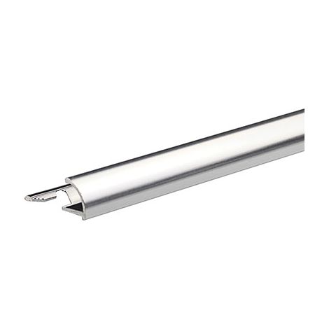 PROFILO JOLLY RONDALU ARCANSAS - ALLUM ARGENTO LUX MM  8X24 H.CM 250- 5 pezzi