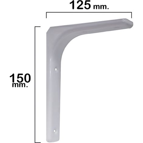Wandkonsole Wolfpack 21080525 verstärkt Metall 150x125 mm