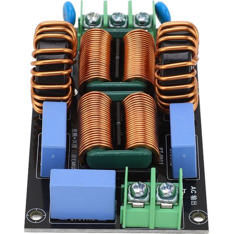 20A EMI-Filter, 3-stufig, hervorragende Rauschunterdrückung, Audioverstärker-Netzteilfilterplatine, AC110V–250V (1/5)