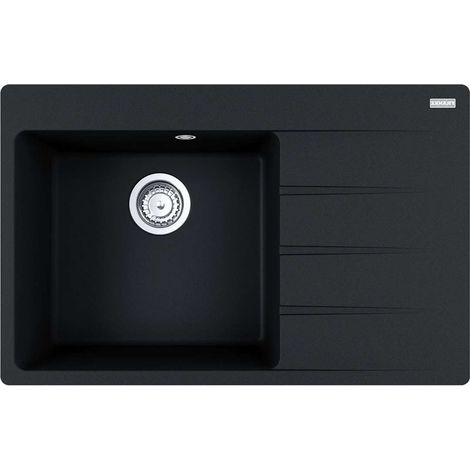 Franke Centro - Lavello in fragranite CNG 611-78 TL/2, 78x50 cm, onice 114.0637.517