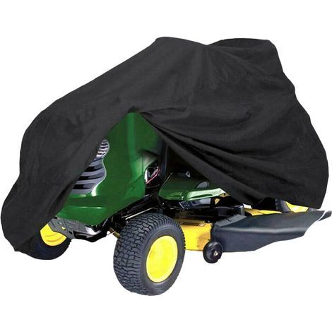 Protective cover for lawnmower and lawn, waterproof and UV resistant (Black, 177 x 110 x 110 cm) (1/5)
