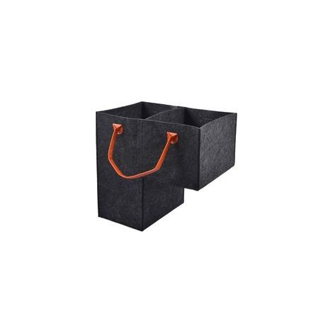 Paniers d'escalier pour escaliers en moquette et en bois, panier de rangement pour chaussures et linge, organisateurs de marches avec poignées, paniers d'escalier en osier, paniers à linge (1/4)