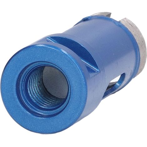 Foret diamant 25mm filetage femelle M14 meche perceuse carreau beton marble granit bleu 68mm outil percage main kit 1 piece (1/5)