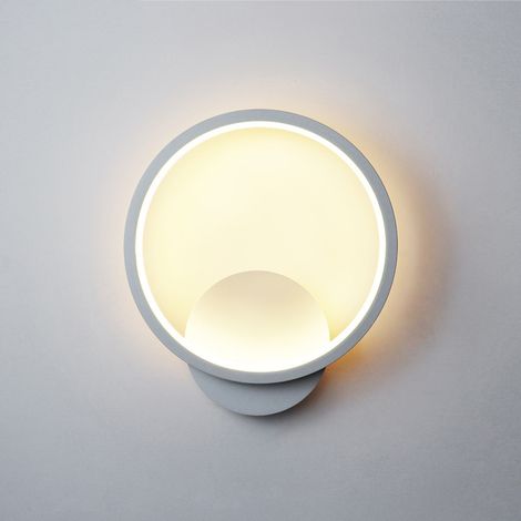 Innenwandleuchte, 14 W, moderne runde Wandleuchte, Warmweiß für Wohnzimmer, Schlafzimmer, Treppen, Flur