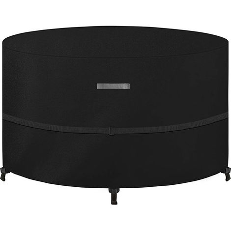 royaluxe - Housse Rond Jardin Imperméable Résistant Circulaire Patio Extérieur Meubles Tente Anti-UV Chaise Table Housse Anti-poussiére é 130X74cm (1/5)