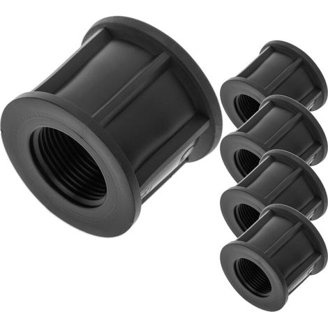 Paquet de 5 unités de manchon en polypropylène de 1 pouce pour système d'irrigation (1/5)