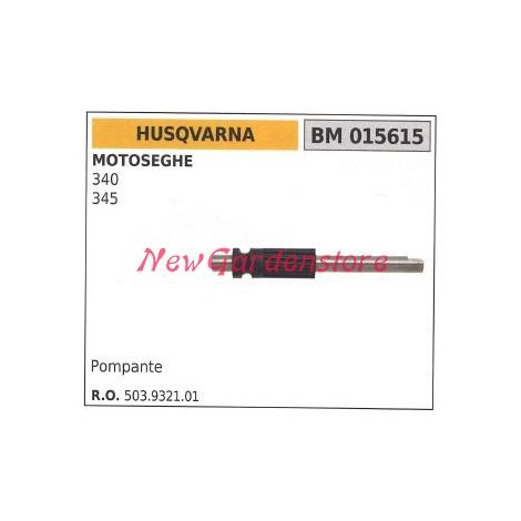 Pompante Pompa olio HUSQVARNA motore motosega 340 345 015615