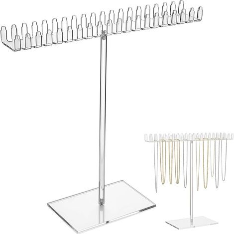 Jewellery Display Stand Jewellery Organiser with 44 Hooks (1/5)