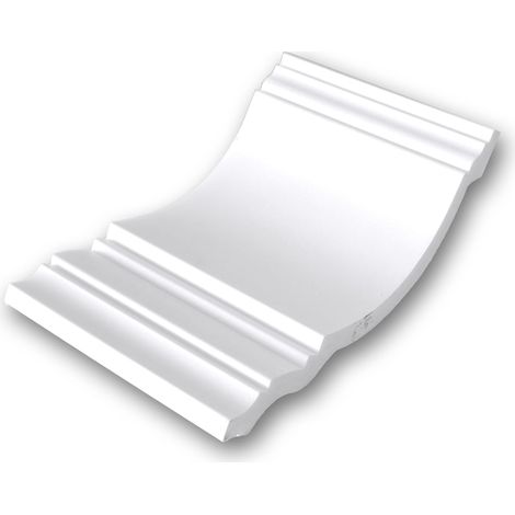 1 SAMPLE PIECE S-650108 Profhome  SAMPLE Cornice moulding Ceiling moulding Length approx. 10 cm (1/4)