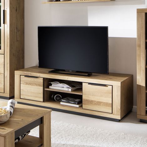 Meuble TV en chêne 163x54x52 cm - LIRI