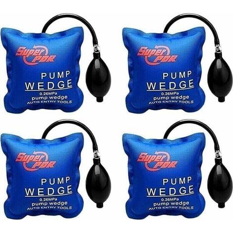 Coussin de Levage Gonflable voiture, Bricolage Pump Wedge Chaque Pièce Peut Supporter 300 Kg Leve Meuble Charge Lourde Coussin De Levage (4 Pcs) (1/5)