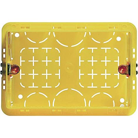 Scatola Incasso in resina per 3 moduli serie civili 108x74x53,5mm