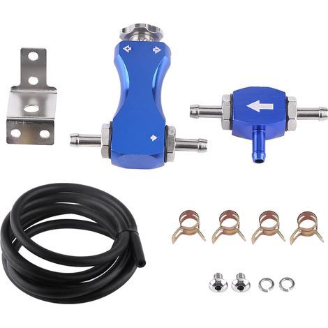 Einstellbares manuelles Turbo-Ladedruckregelsystem, Bypassventil für hohe Motoreffizienz, blau (1/5)