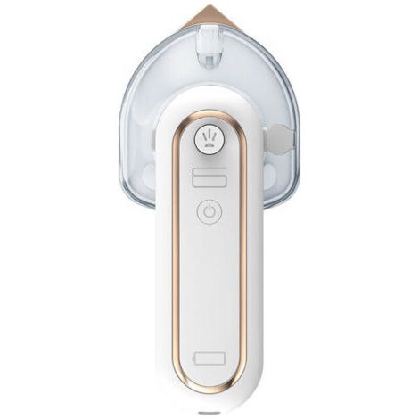 Mini-Reisebügeleisen, kabellos, per USB aufladbar – Ideal für Reisen, Bastelarbeiten und Ausflüge – 360°-Bügeleisen – S